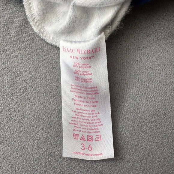 Isaac Mizrahi - Blue&White striped sweater - 3-6 Months - Picture 3 of 3